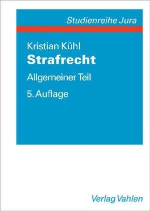 Tapa de Strafrecht. Allgemeiner Teil.