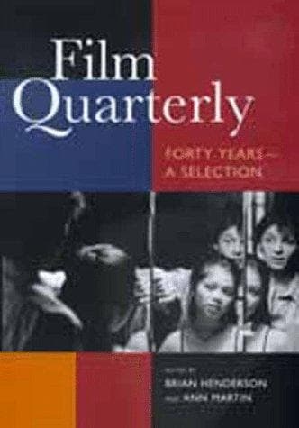 Tapa de Film Quarterly