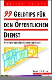 Tapa de 99 Geldtips für den öffentlichen Dienst.(1.Auflage)