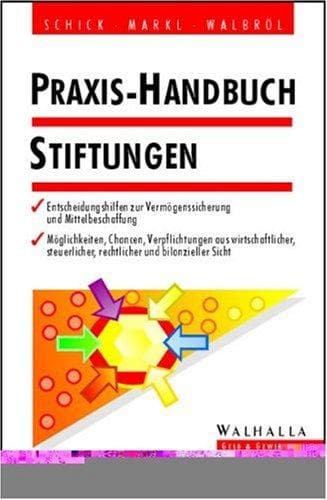 Tapa de Praxis-Handbuch Stiftungen