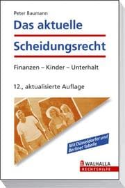 Tapa de Das aktuelle Scheidungsrecht. Finanzen, Kinder, Unterhalt