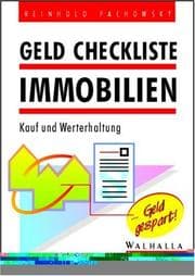 Tapa de Geld Checkliste Immobilien. Kauf und Werterhaltung