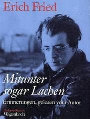 Tapa de Mitunter sogar Lachen. Cassette. Erinnerungen, gelesen vom Autor