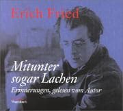 Tapa de Mitunter sogar Lachen. CD. Erinnerungen, gelesen vom Autor