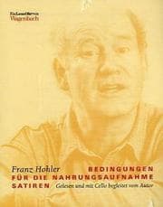 Tapa de Bedingungen für die Nahrungsaufnahme. Cassette. Satiren