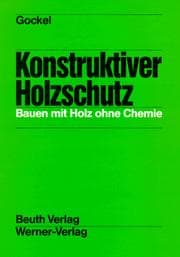 Tapa de Konstruktiver Holzschutz. Bauen mit Holz ohne Chemie