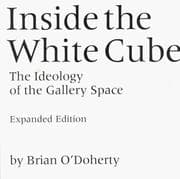 Tapa de Inside the white cube