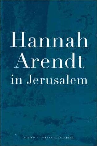 Tapa de Hannah Arendt in Jerusalem