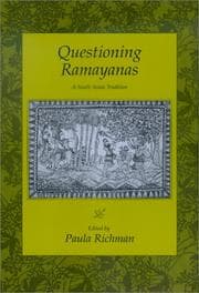 Tapa de Questioning Ramayanas