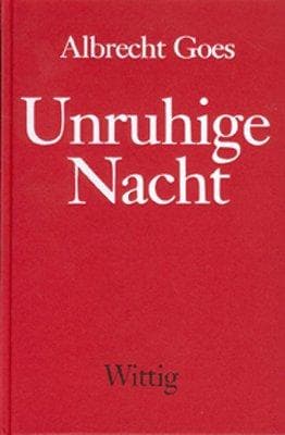 Tapa de Unruhige Nacht
