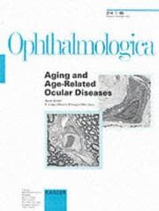 Tapa de Aging and Age Related Ocular Diseases (Ophthalmologica, 1)