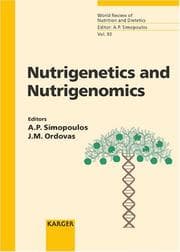 Tapa de Nutrigenetics and nutrigenomics