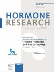 Tapa de Growth Hormone And Endocrinology: 16th Novo Nordisk Symposium, Vienna, April 2005: Proceedings (Supplement Issue: Hormone Research 2005, Suppl. 2)