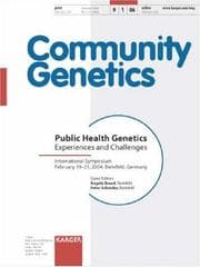 Tapa de Public Health Genetics
