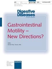 Tapa de Gastrointestinal Motility: New Directions? (Special Issue: Digestive Diseases 2006)