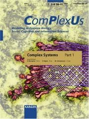 Tapa de Complex Systems