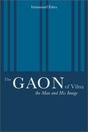 Tapa de The Gaon of Vilna