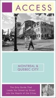 Tapa de Access Montreal & Quebec City 4e (Access Montreal and Quebec City)