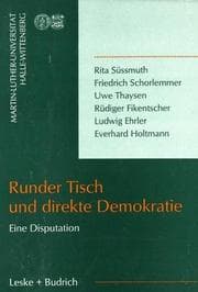 Tapa de Runder Tisch und direkte Demokratie