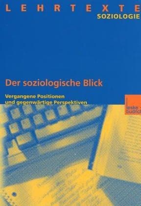 Tapa de Soziologische Blick