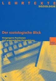 Tapa de Soziologische Blick