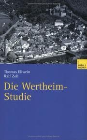 Tapa de Die Wertheim-Studie