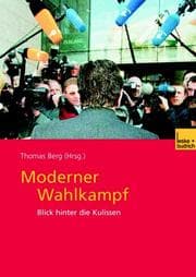 Tapa de Moderner Wahlkampf. Blick hinter die Kulissen