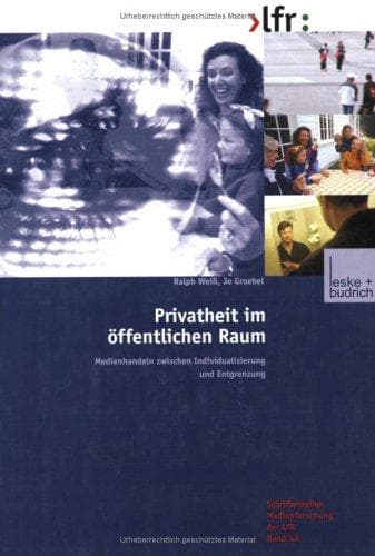 Tapa de Privatheit Im Öffentlichen Raum