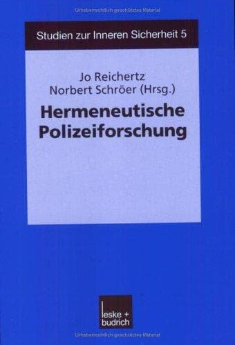 Tapa de Hermeneutische Polizeiforschung