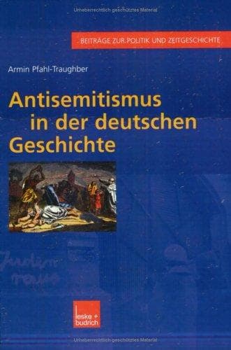 Tapa de Antisemitismus in der deutschen Geschichte