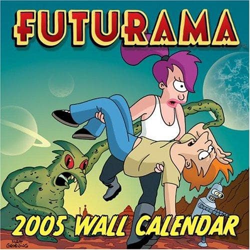 Tapa de Futurama 2005 Wall Calendar