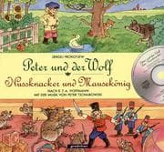 Tapa de Peter und der Wolf. Nussknacker und Mausekönig