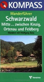 Tapa de Kompass Wanderführer, Schwarzwald Mitte
