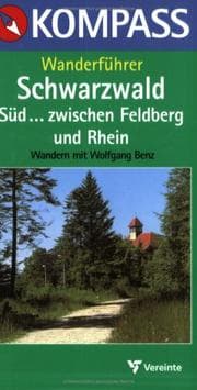 Tapa de Kompass Wanderführer, Schwarzwald Süd