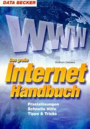 Tapa de Das große Internet- Handbuch. Tipps und Tricks. Praxislösungen. Schnelle Hilfe