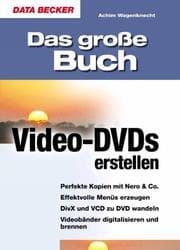 Tapa de Das große Buch Video- DVDs erstellen