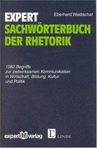 Tapa de Expert Sachwörterbuch der Rhetorik