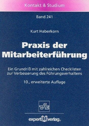 Tapa de Praxis der Mitarbeiterführung