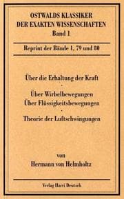 Tapa de Über die Erhaltung der Kraft / Über Wirbelbewegungen