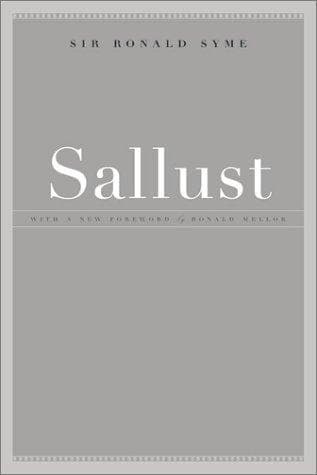 Tapa de Sallust (Sather Classical Lectures)
