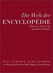 Tapa de Die Welt der Encyclopedie