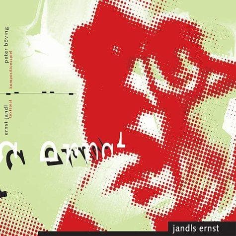 Tapa de Jandls Ernst. CD.