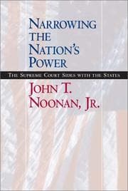Tapa de Narrowing the nation's power