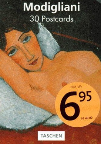 Tapa de Modigliani (Postcardbooks)