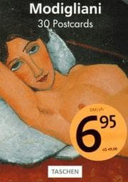 Tapa de Modigliani (Postcardbooks)