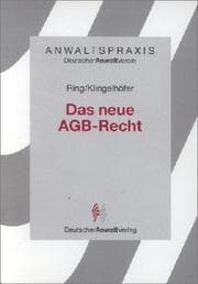 Tapa de Das neue AGB-Recht