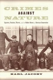 Tapa de Crimes against Nature
