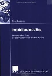 Tapa de Immobiliencontrolling. Ansatzpunkte einer lebenszyklusorientierten Konzeption