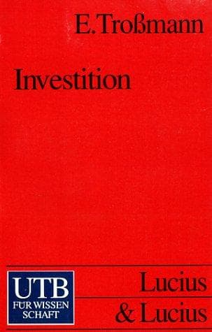 Tapa de Investition