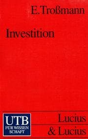 Tapa de Investition